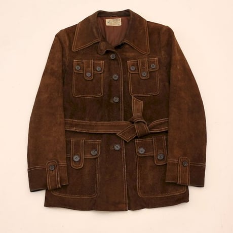 70's Suede Leather Jacket