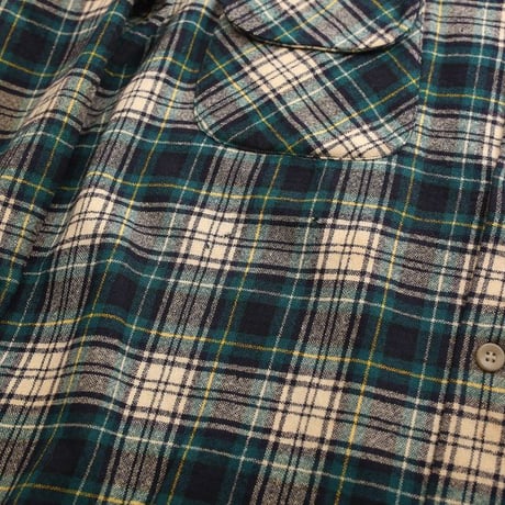 40s Pendleton Wool Plaid Loop Shirt