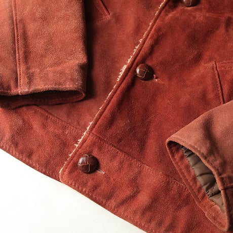 Schott Suede Boa Jacket