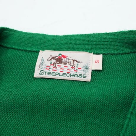 STEEPLECHASE Acryl Knit Cardigan