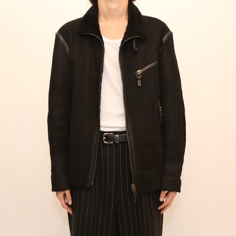 Black Mouton Jacket