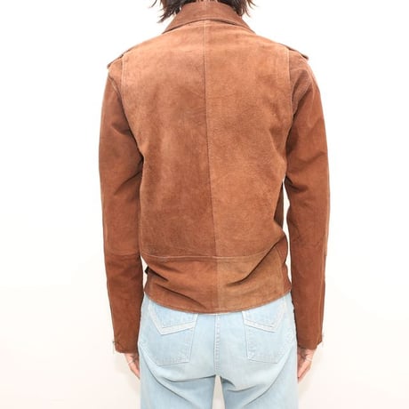 Vintage Suede Leather Riders Jacket
