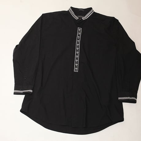 Vintage Embroidery L/S  Shirt