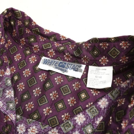 "WHITE STAG" Rayon L/S Shirt