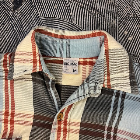 70s BIG MAC Cotton Heavy Flannel Shirt