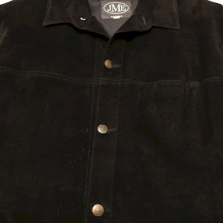 Black Suede Leather Jacket