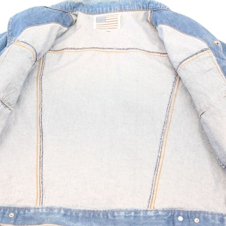 Vintage Denim Jacket Loose Silhouette