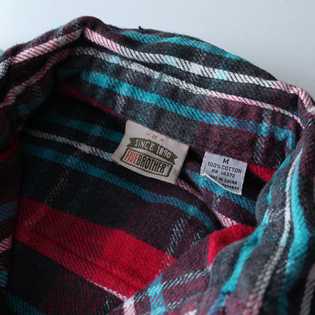 ファイブブラザー ネルシャツ Five Brother Flannel Shirt