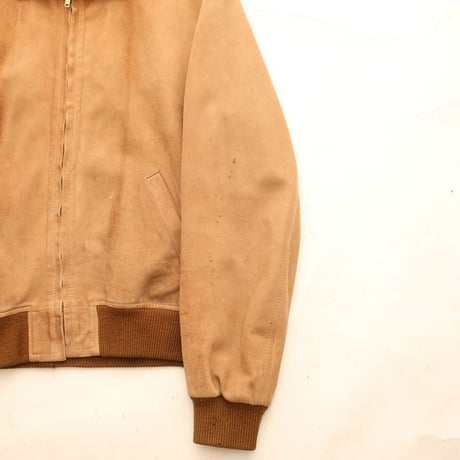 Vintage Nubuck Leather Jacket