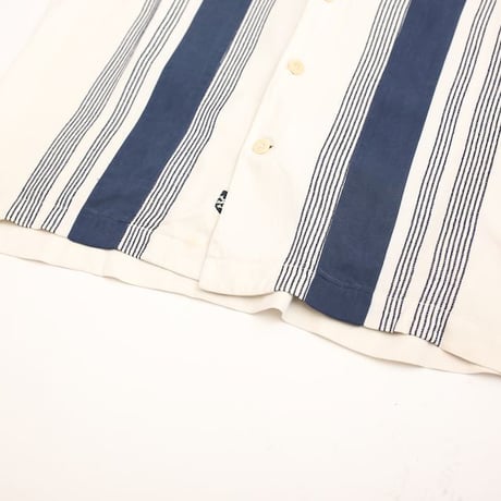 Nat Nast 50s Style Open Collar Silk S/S Shirt