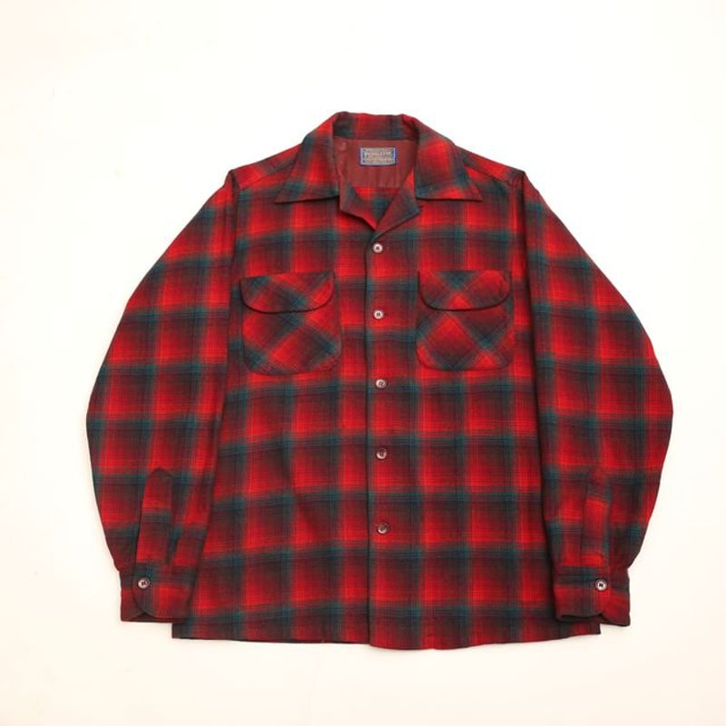 50s Pendleton Wool Plaid Loop Shirt | Strato 50s Pendleton Wool Plaid Loop Shirt | Strato