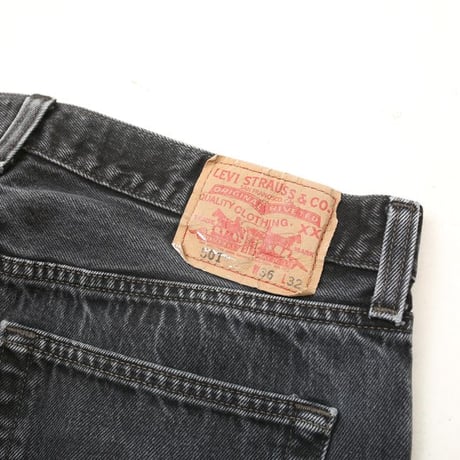 00s Levi's 501 Black Denim Pants MADE IN MEXICO