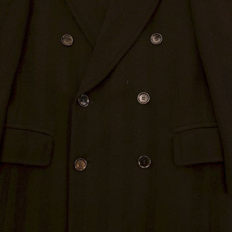 Double-Breasted Chesterfield Coat