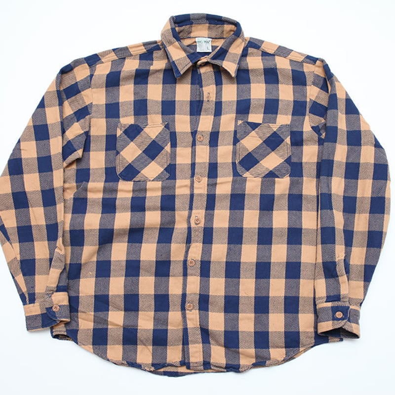 ビッグマック 刺繍タグ ネルシャツ Big Mac Flannel Shirt | Strato