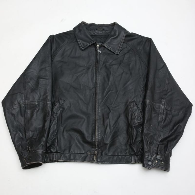 St. John's Bay Black Leather Jacket | Strato St. John's Bay Black Leather Jacket | Strato