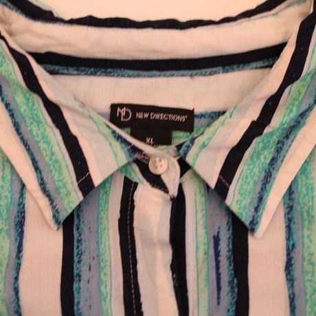 Rayon Stripes L/S Shirt