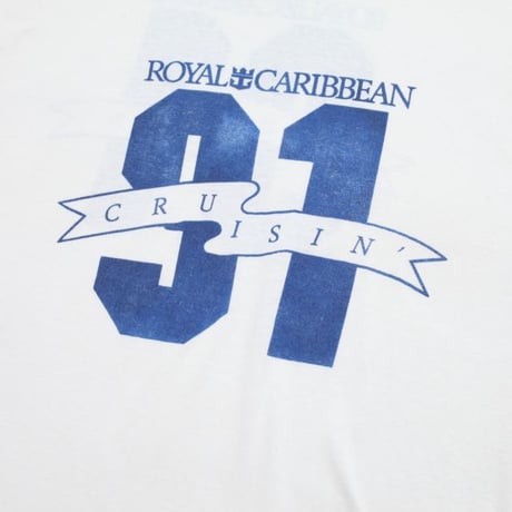 Vintage Ringer T-Shirt "Royal Caribbean Cruisin"