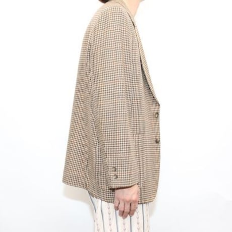 Vintage Gun Club Checker Tailored Jacket