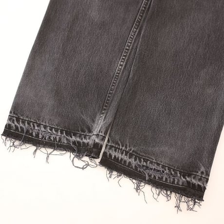 Levi's 501 Damage Black Denim Pants
