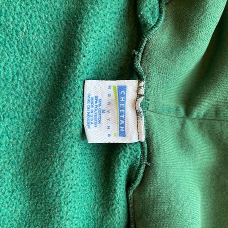 90s CHEETAH Full Zip Sweat Hoodie MADE IN USA