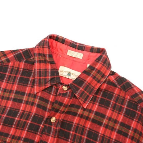 90's North West Territory Plaid Acrylic Shirt