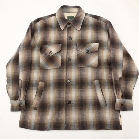 Ombre Plaid Quilting Lined Jacket