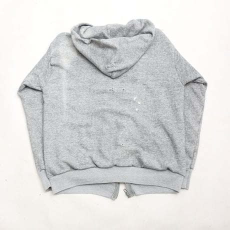 70-80s Discus Thermal Lined Full Zip Sweat Hoodie