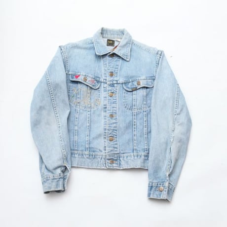 70's Lee Embroidery Denim Jacket