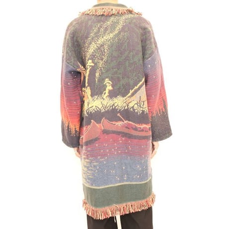 Fringe Design Gobelin Coat