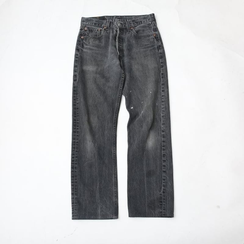 90s Levi's 501 Black Denim Pants MADE IN USA |