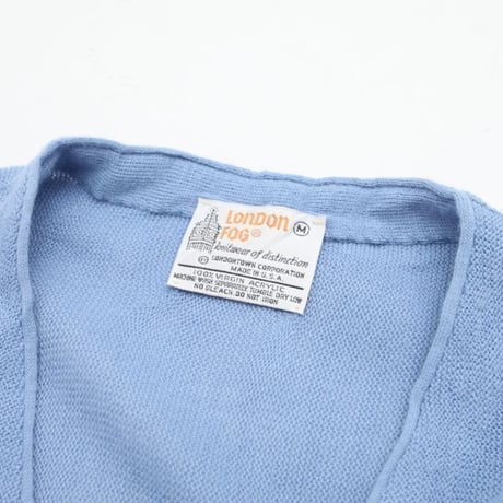 LONDON FOG Acryl Knit Cardigan