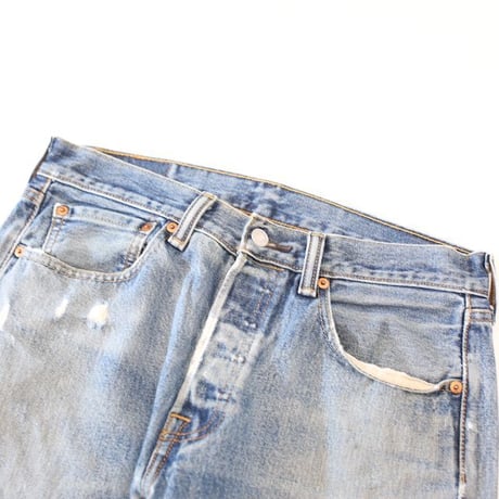 Levi's 501 Damage Denim Pants