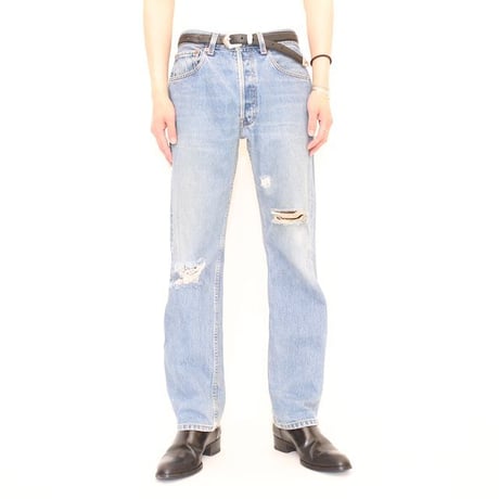 Euro Levi's 501 Damage Denim Pants