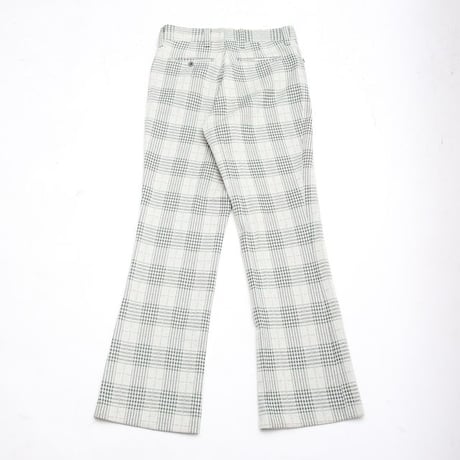 70's Plaid Flared Pants