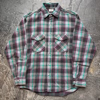 Five Brother Cotton Heavy Flannel Shirt MADE IN USA