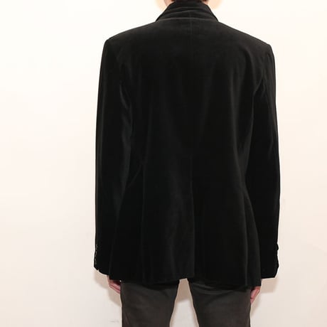 Velvet  Tailored  Jacket
