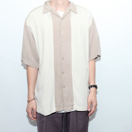 50s Like Silk S/S Shirt