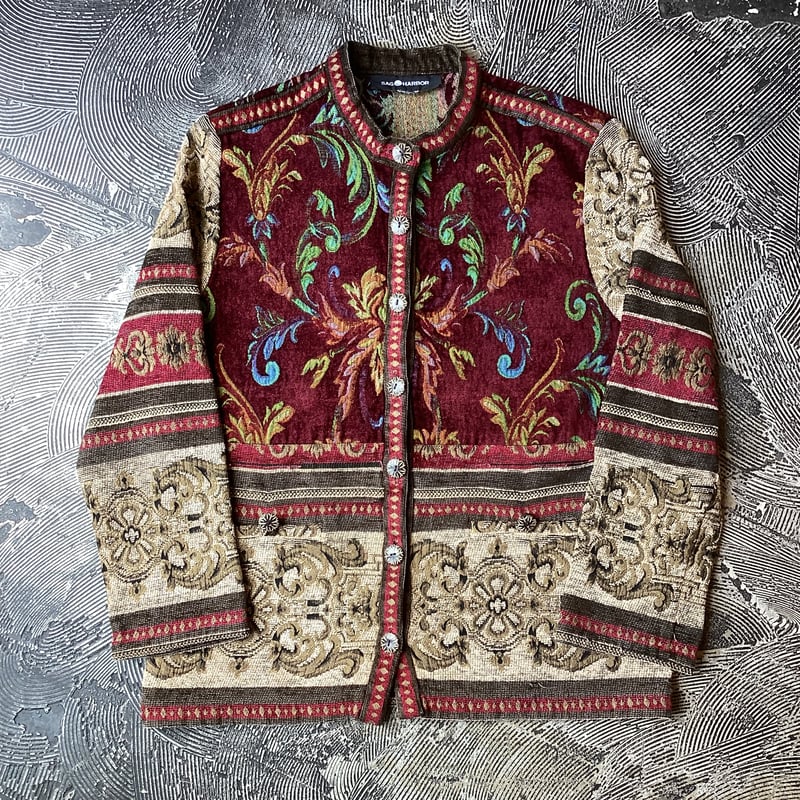 エリコ SAG HARBOR スペイン製 ゴブランジャケット SAG HARBOR Gobelin Weave Jacket | Strato