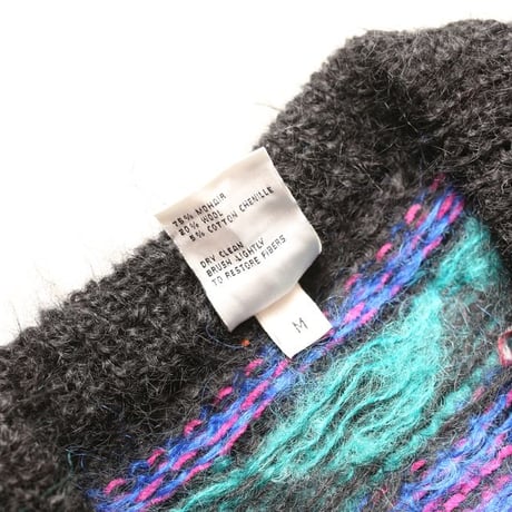 Hand Made Mohair Knit Sweater