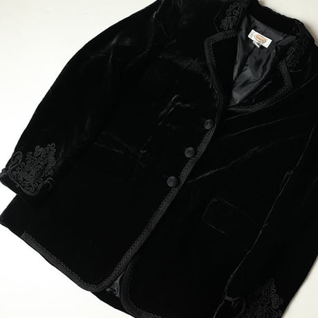 Velvet Embroidery Jacket