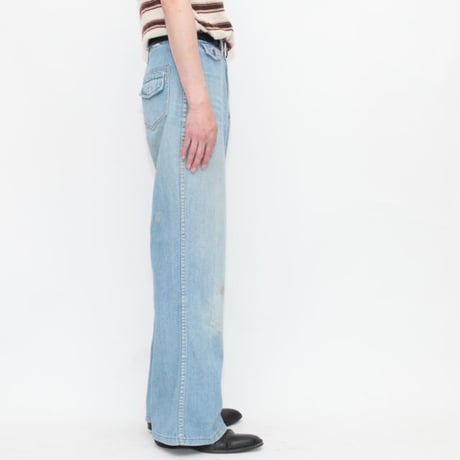 Vintage Boots-Cut Denim Pants