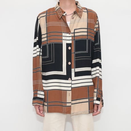 Euro Vintage Rayon L/S Shirt