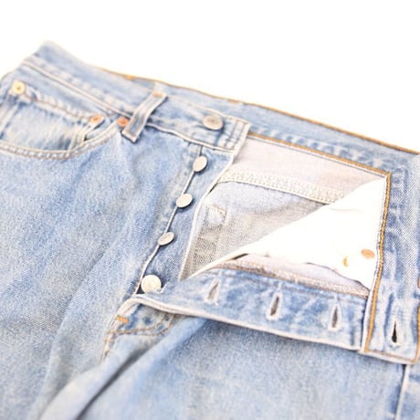 Euro Levi's 501 Damage Denim Pants