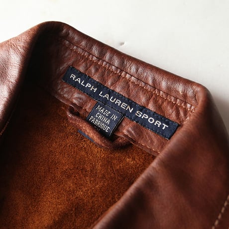 Ralph Lauren Sport Suede Jacket