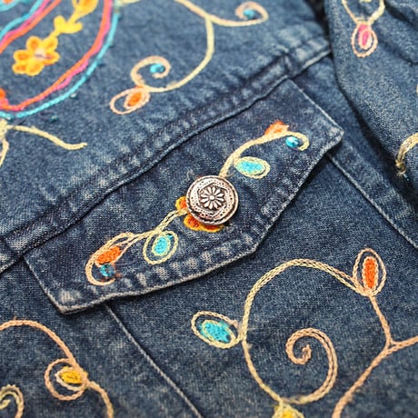 Embroidery Denim Jacket