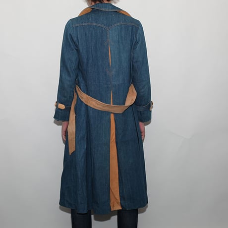 Skinny Denim Coat