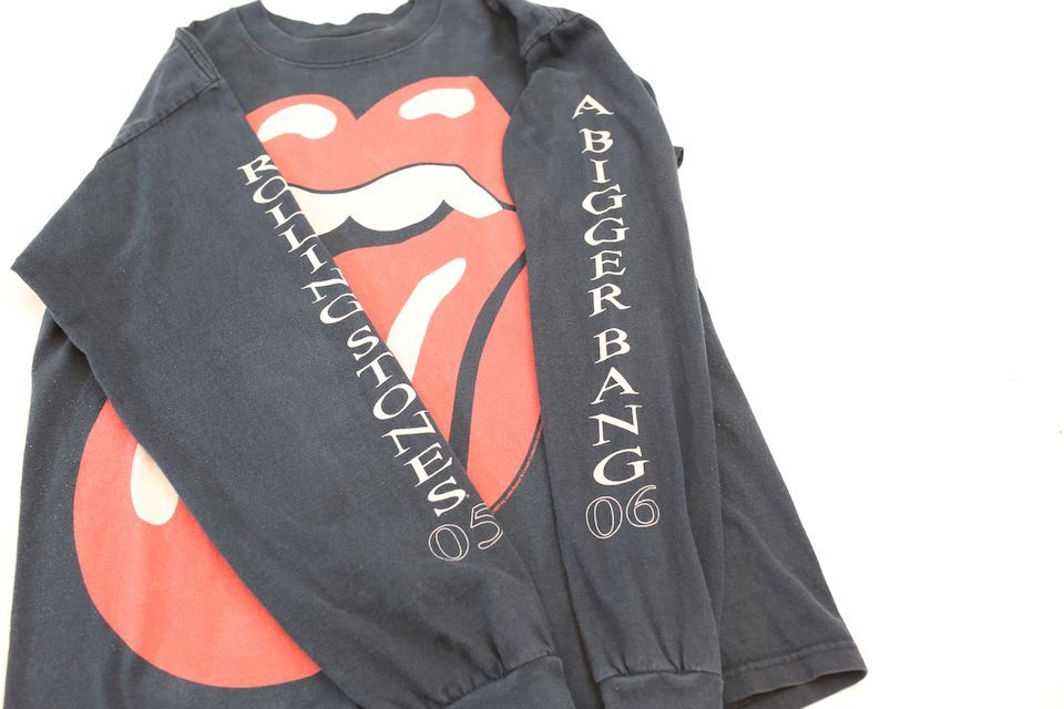 The Rolling Stones A Bigger Band L/S T-Shirt | The Rolling Stones A Bigger Band L/S T-Shirt |