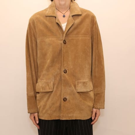 Suede Leather Jacket MADE IN ITALY