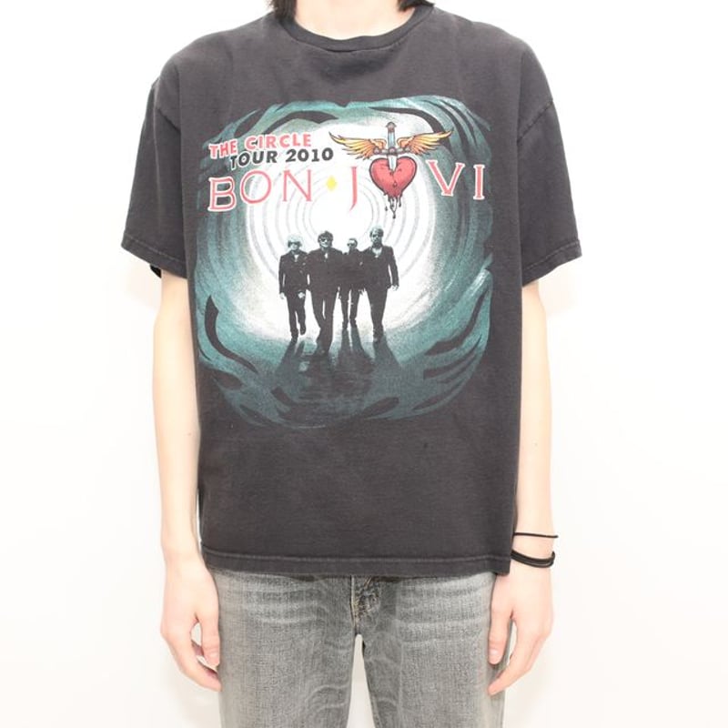 新品・BON JOVI【'2010 VIP席 限定グッズ】CIRCLE TOUR Bon Jovi The Circle Tour - Pair Japanese Promo Handbill