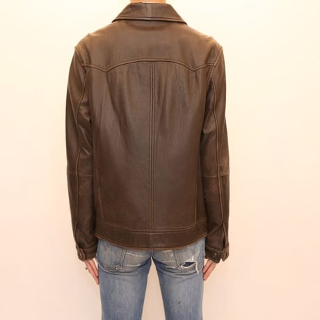 Eddie Bauer Brown Lambskin Jacket